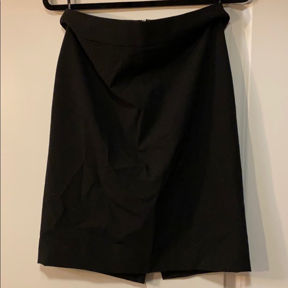 Black work skirt